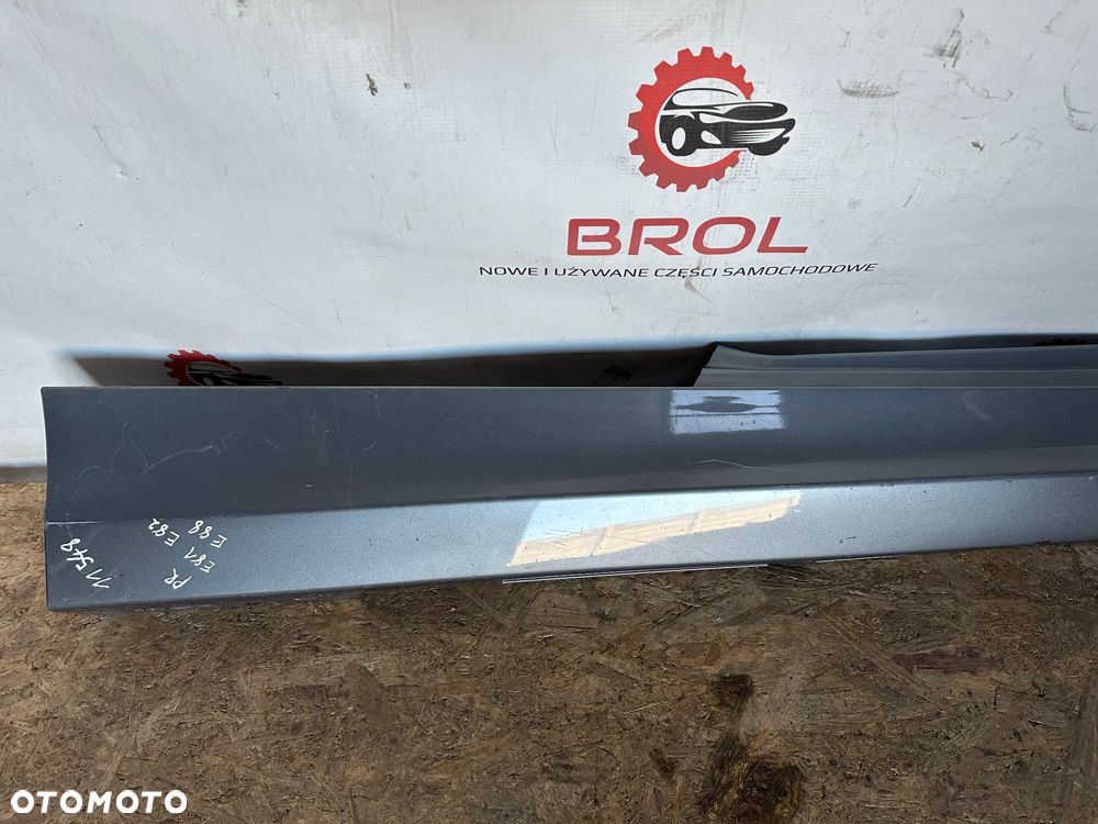 LISTWA NAKŁADKA PROGU PRAWA BMW E82 E81 E88 7183234 - 2