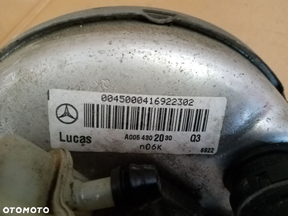 Serwo wspomaganie hamulca Mercedes W168 A0054302030 - 5