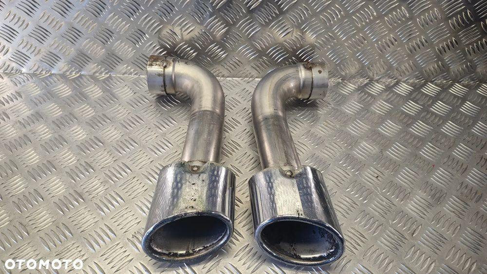 VW TOUAREG 7P 10-18R R-LINE KONCOWKA KONCOWKI TLUMIKA WYDECH WYDECHU CHROM KOMPLET PRAWA 7P6253682T LEWA 7P6253681T - 3