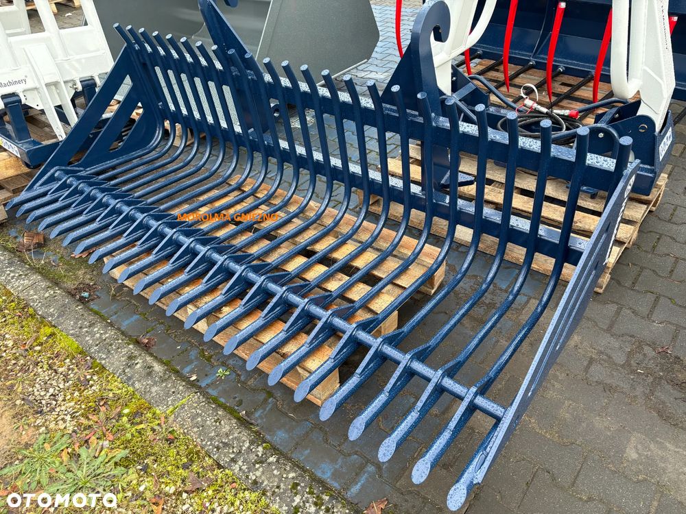 Szufla do kamieni łyżka ażurowa przesiewowa MSBS FK MACHINERY