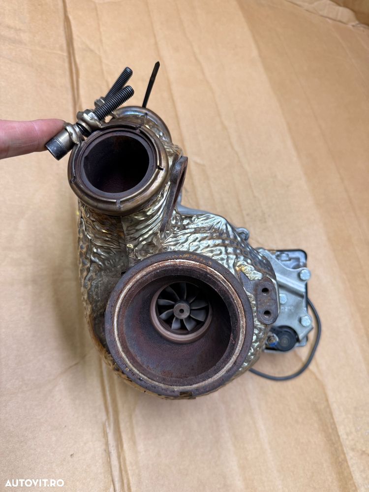 Turbina, turbosuflanta AUDI A6 C7 , Q7 motor 3.0 tdi CRT an 2015-2018 cod 059145873DB - 5