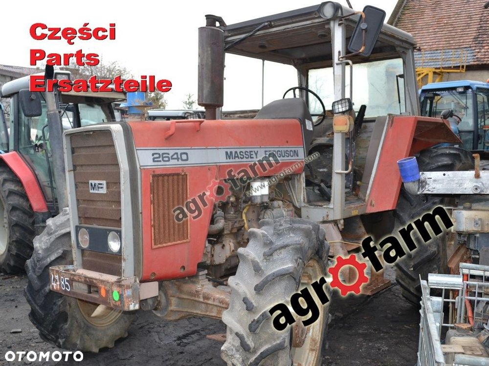 Massey Ferguson 2640 części, skrzynia biegów, oś - 1