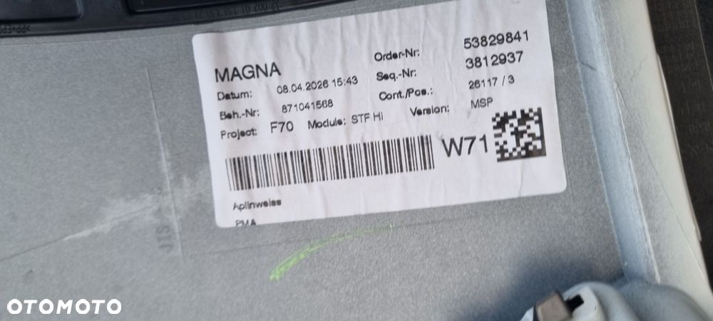 BMW 1 F70 M-PAKIET 2022- Zderzak tył Oryginał MD013 - 12