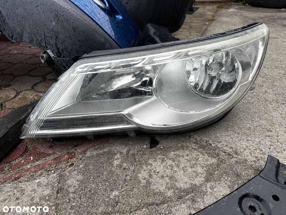 Przód Kompletny Maska Zderzak Lampy Wzmocnienie Chłodnice VW Tiguan I 2.0 TDI LC5C - 12