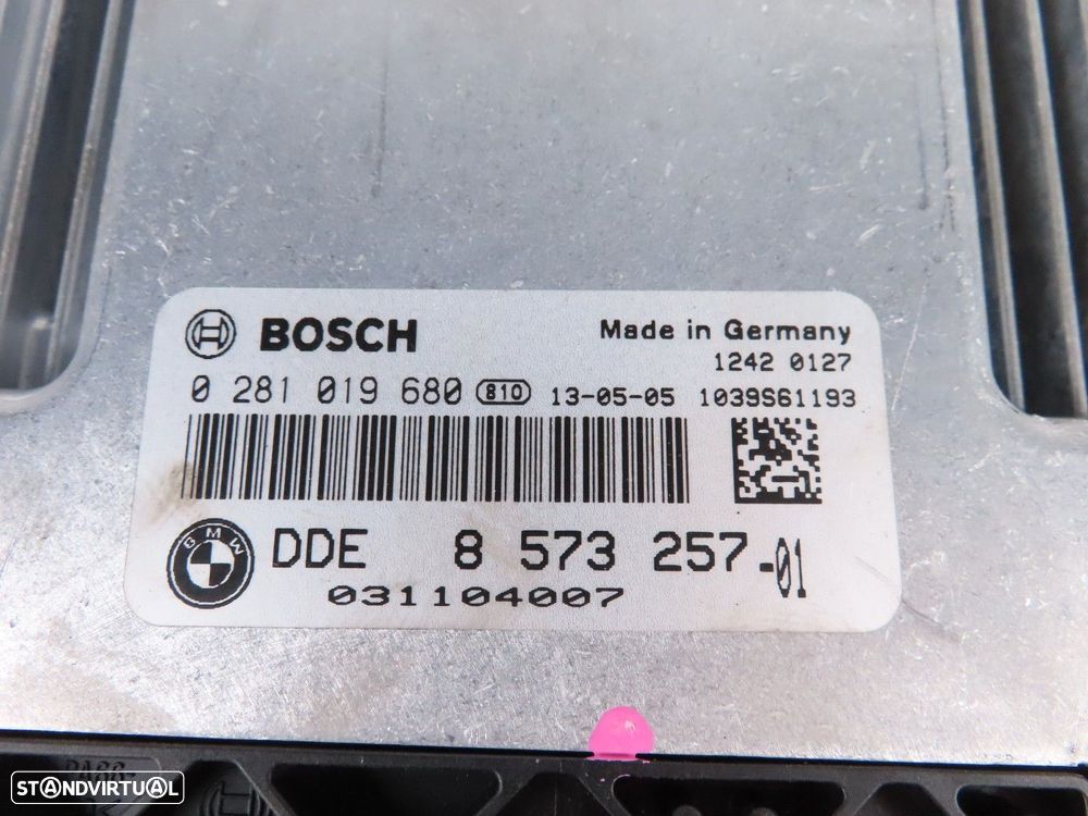 Centralina / Unidade de Comando do Motor DDE Usado / Original BMW 5 (F10)/BMW 5... - 4