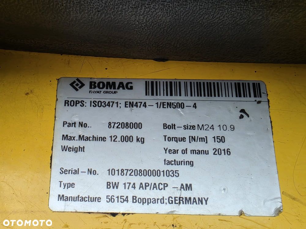 Bomag BOMAG BW 174 AP-4i AM Asphalt Manager II - 21