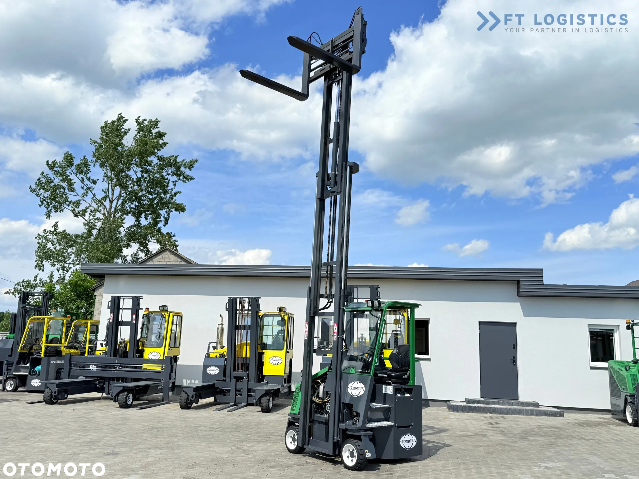 Combilift CB2500 / DIESEL / TRIPLEX / WYDŁY WYSUWNE / 5500MM / WOLNY SKOK / PRZESUW WIDEŁ / POZYCJONER / JAK NOWY - 33