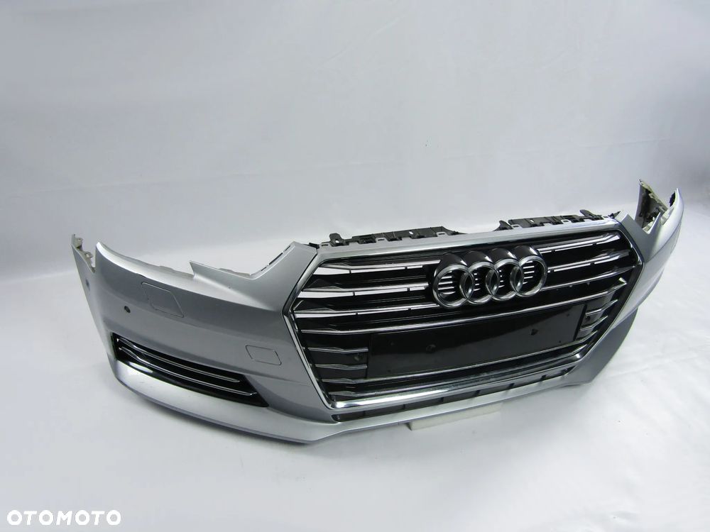 Zderzak przedni Audi A4 B9 15 - 19 Sprysk. Pdc-6 + Atrapa Lakier nieznany - 14
