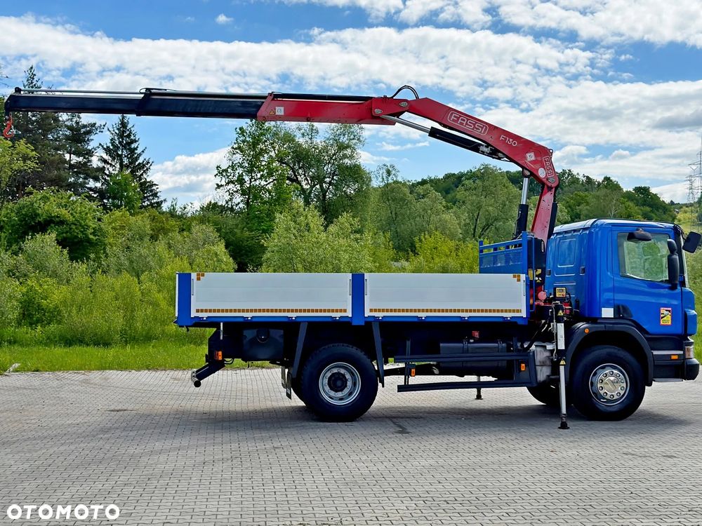 Scania P 400 * WYWROTKA 4,90 m + FASSI F110A.23 + PILOT * STAN BDB - 5