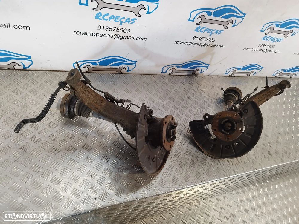 MANGAS EIXO FRONTAL FRENTE PORSCHE CAYENNE TURBO S 9PA 95533161120 7L0407257A 95534115610 7L0407258A VW VOLKSWAGEN TOUAREG TRANSMISSÃO - 3