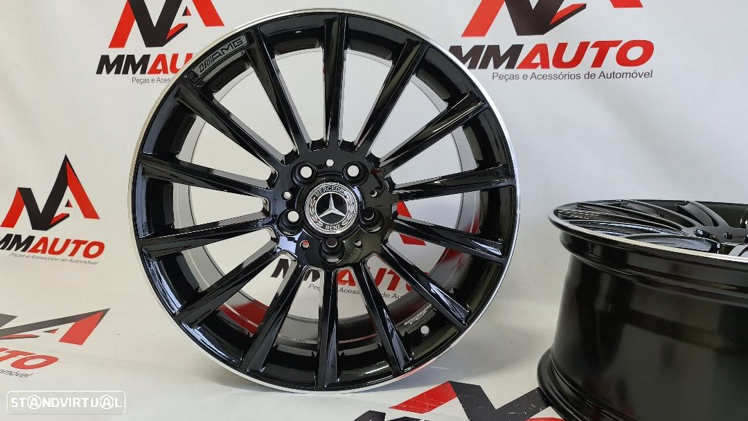 Jantes Mercedes Turbine Black 18 - 5