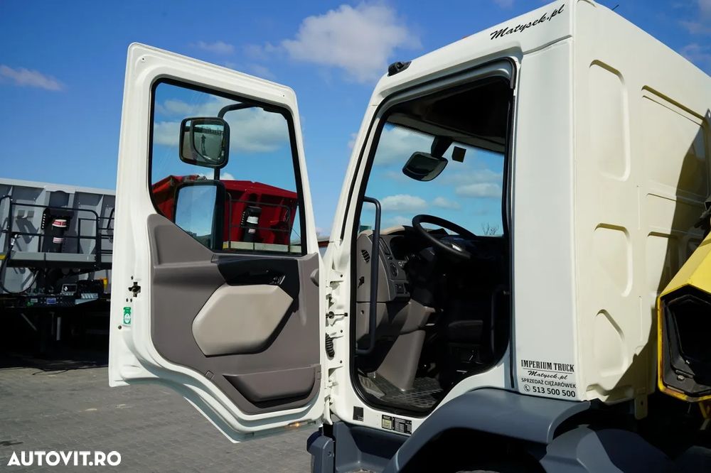 DAF LF 250 / 4X2 / LIVRARE - 7.30 + HDS HYVA HB 150XE3 / RADIOCOMANDĂ / ROTATOARE / MAX. CAPACITATE DE RIDICARE: 5200 KG / EURO 6 - 27