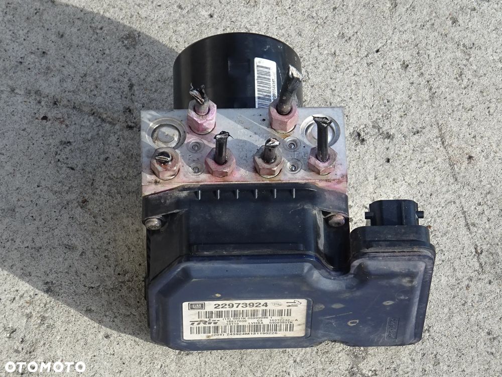 OPEL INSIGNIA A POMPA STEROWNIK ABS ESP TC pin carpass sps programowanie montaż - 22