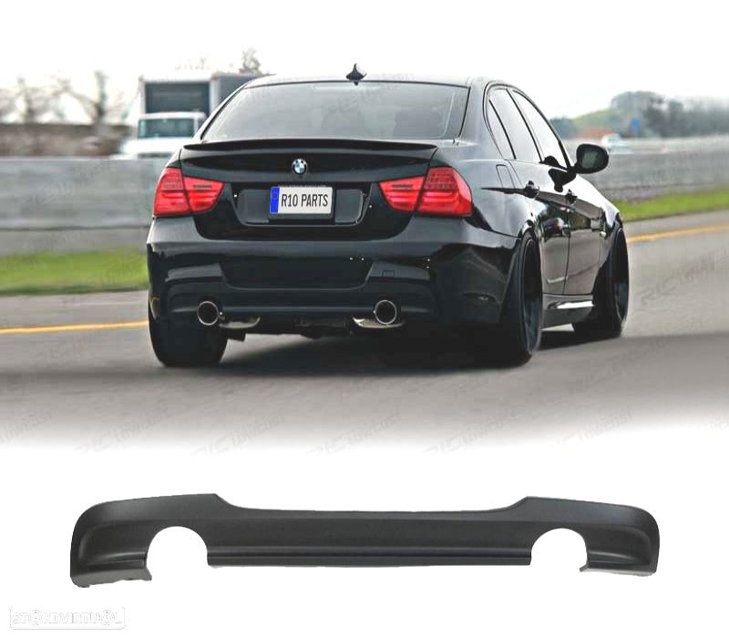 DIFUSOR BMW E90 E91 335I 05-12 LOOK M - 1
