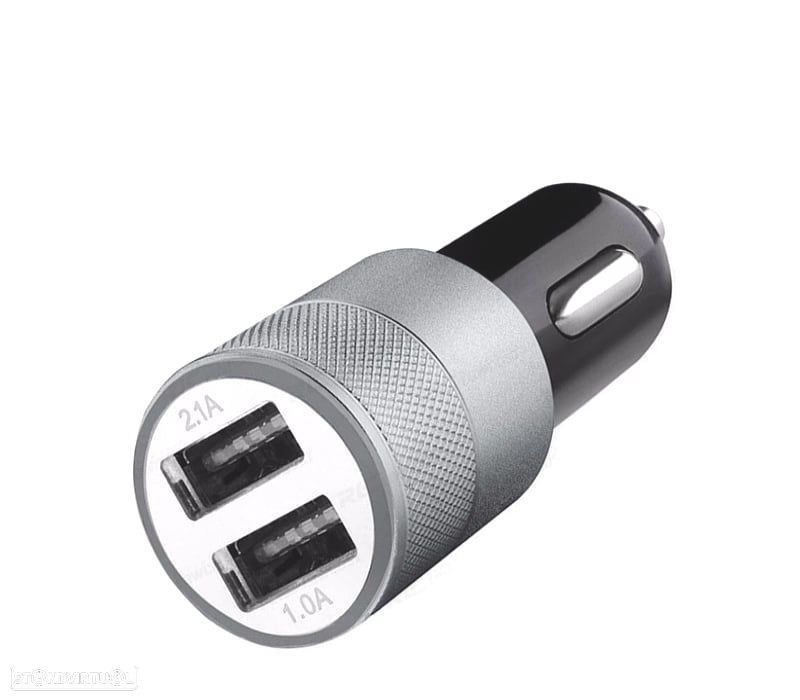 CARREGADOR DE ISQUEIRO DUPLO USB 3.1A - 1