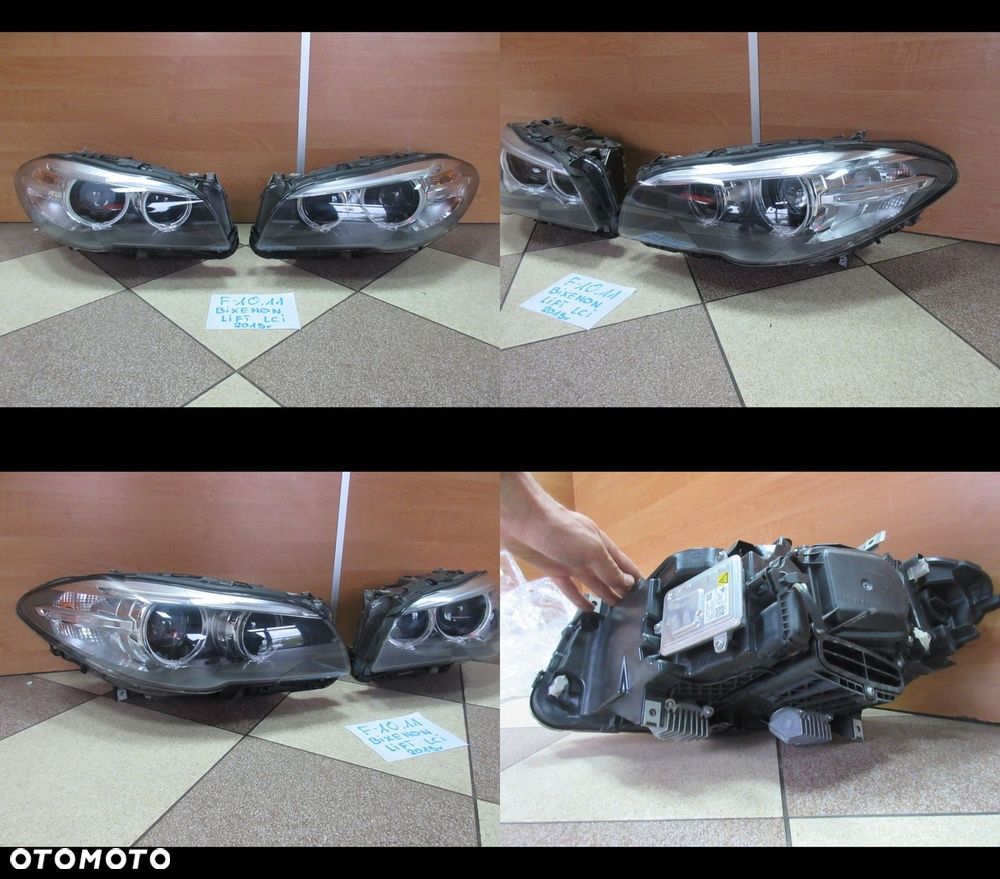 Lampa BiXenon BMW F10 F11 LCI LIFT 7317132 PRAWA NIE SKRĘTNA - 1