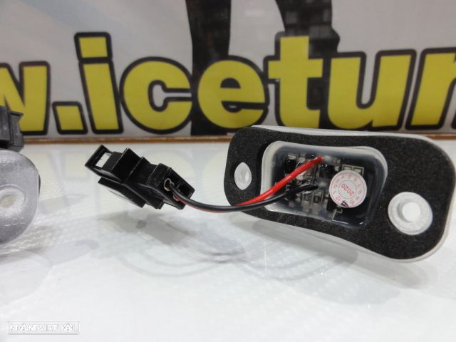 Suporte De Lâmpada De Matricula Com Led Branco Para VW Golf 3, polo 6N 94-99,  Seat Ibiza 6K 93-99, Cordoba 93-02 - 17