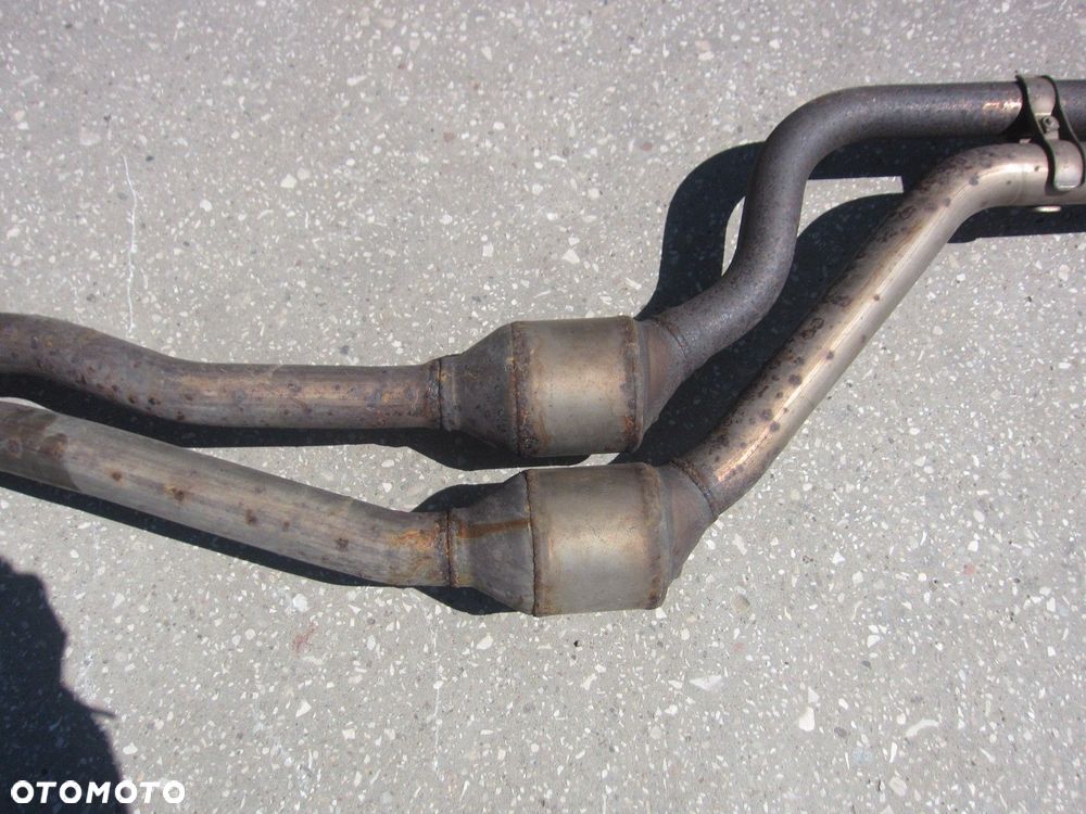 BMW X3 F25 N52 2.8 3.0 TŁUMIK WYDECH KOMPLETNY 18307646018 BENYZNA KOMPLET - 6
