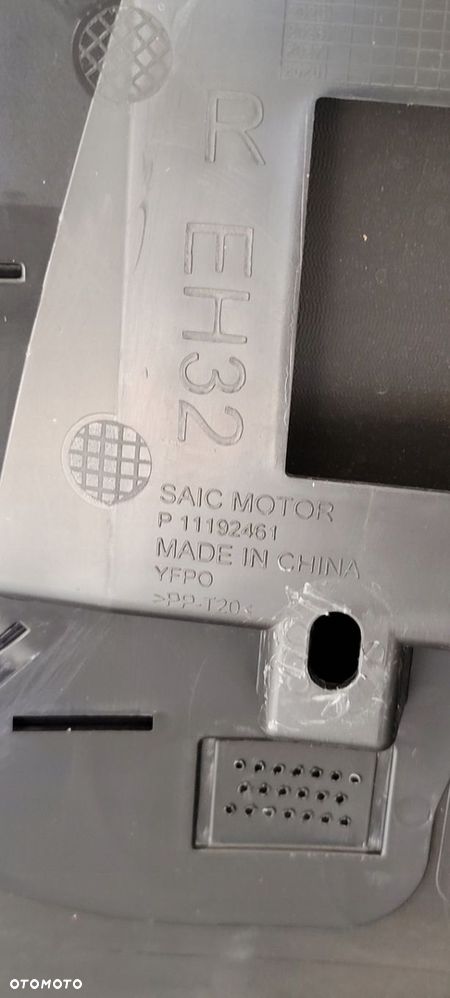 ZDERZAK TYŁ TYLNY MG 4 MULAN EV 2022- P11192466 P11192461 - 16