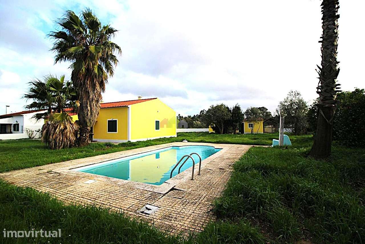 Moradia Independente T3+2 de piso único c/piscina – Glória do Ribatejo - Grande imagem: 2/44