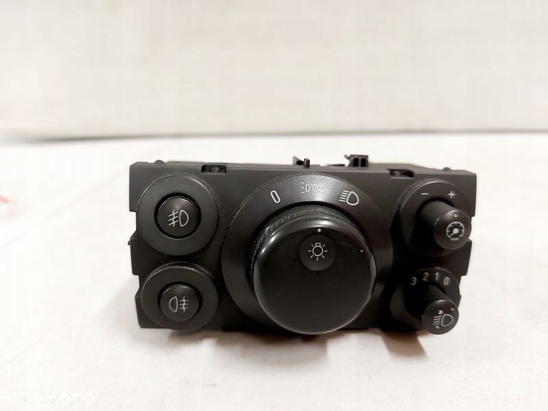 OPEL ASTRA H PRZEŁĄCZNIK PANEL REGULACJI ŚWIATEŁ 13100128 - 1