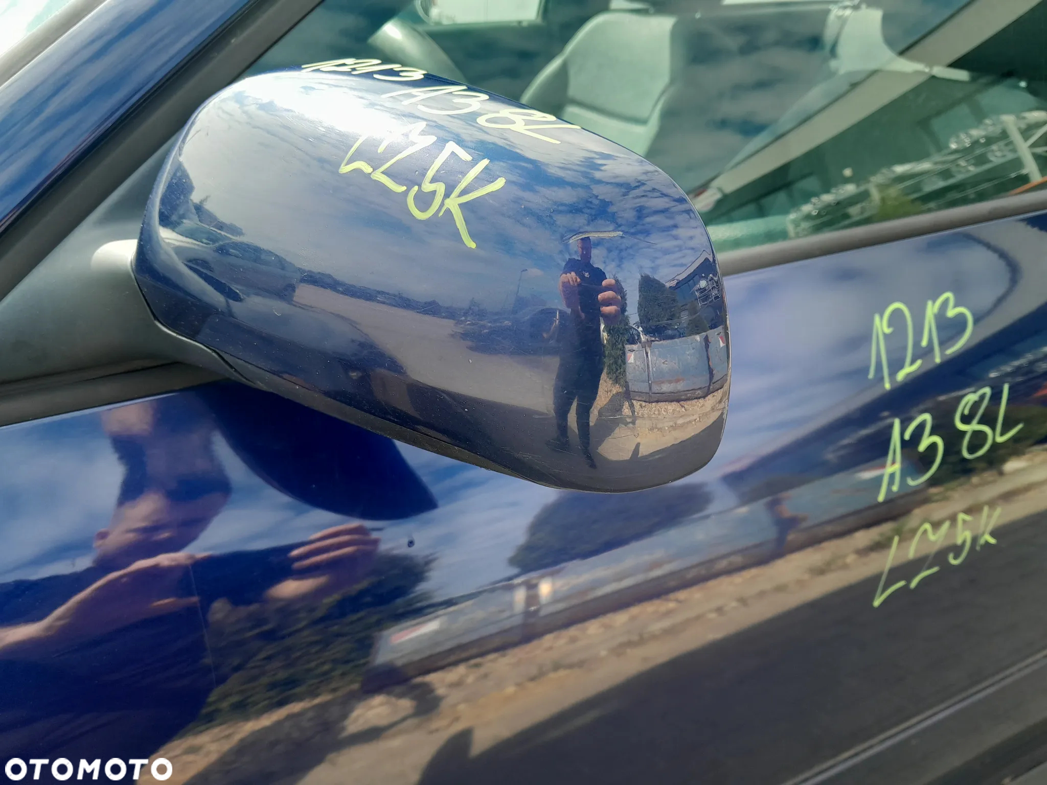 AUDI A3 8L LUSTERKO LEWE PRZENIE ELEKTRYCZNE KOLOR: LZ5K - 4