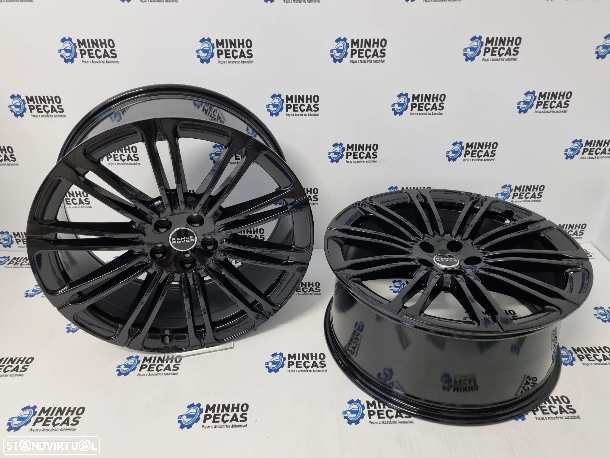 Jantes Range Rover Sport em 22 Preto Brilho (5x120) - 6