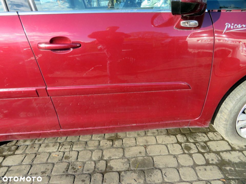 DRZWI PRZEDNIE PRAWE C4 GRAND PICASSO I KHLD 9004Y0 9004AE CZERWONY BURLAT CITROEN 2006-2010 - 3
