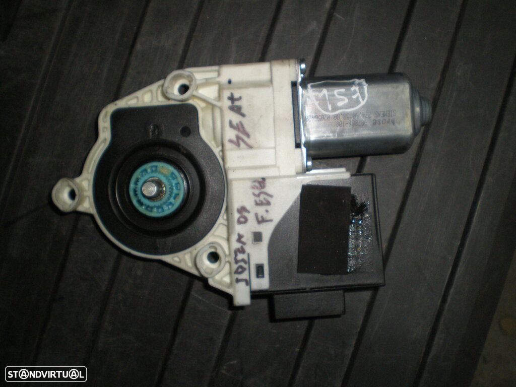 Motor Elevador Vidro 6L2959802A 986031104 SEAT IBIZA 2006 FE SEAT CORDOBA 6L  2007 1.4TDI 70CV 4P PRETO FE - 1