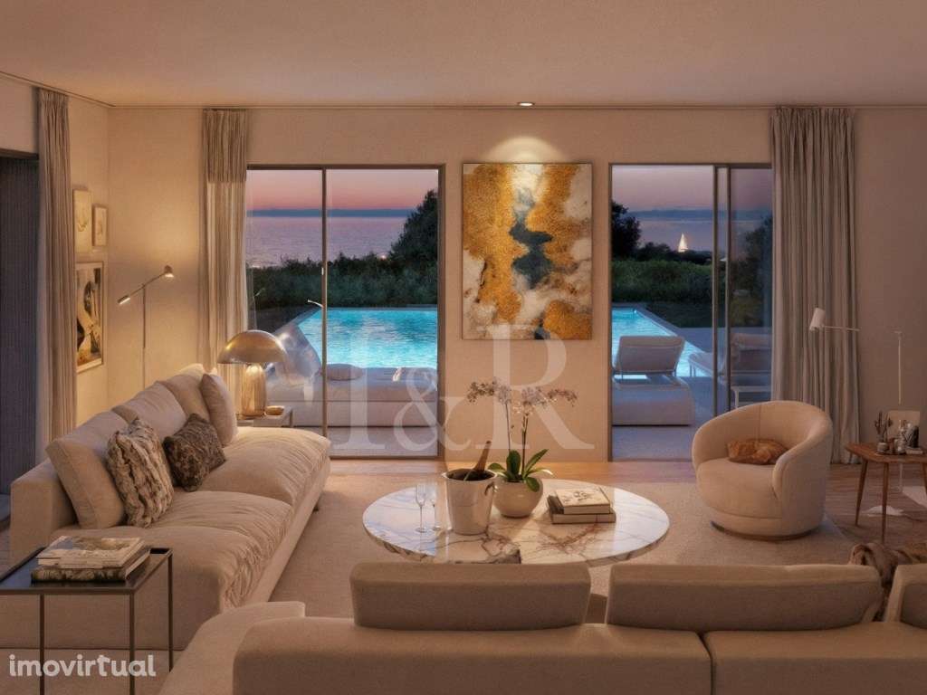 Villa T4 com piscina e jardim nos Capuchos, Caparica - Grande imagem: 3/38