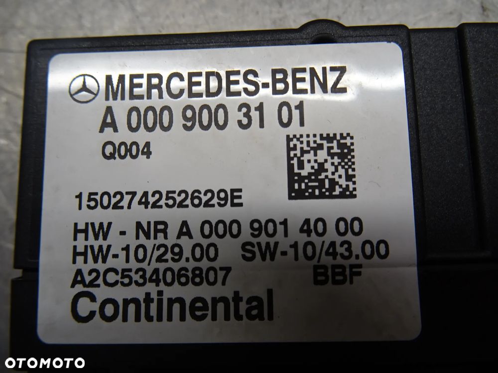 MERCEDES W212 LIFT 09-16 2.2CDI SEDAN MODUŁ STEROWNIK POMPY PALIWA A0009003101 - 2