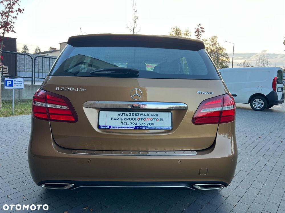 Mercedes-Benz Klasa B 220 (CDI) d 4Matic 7G-DCT - 8