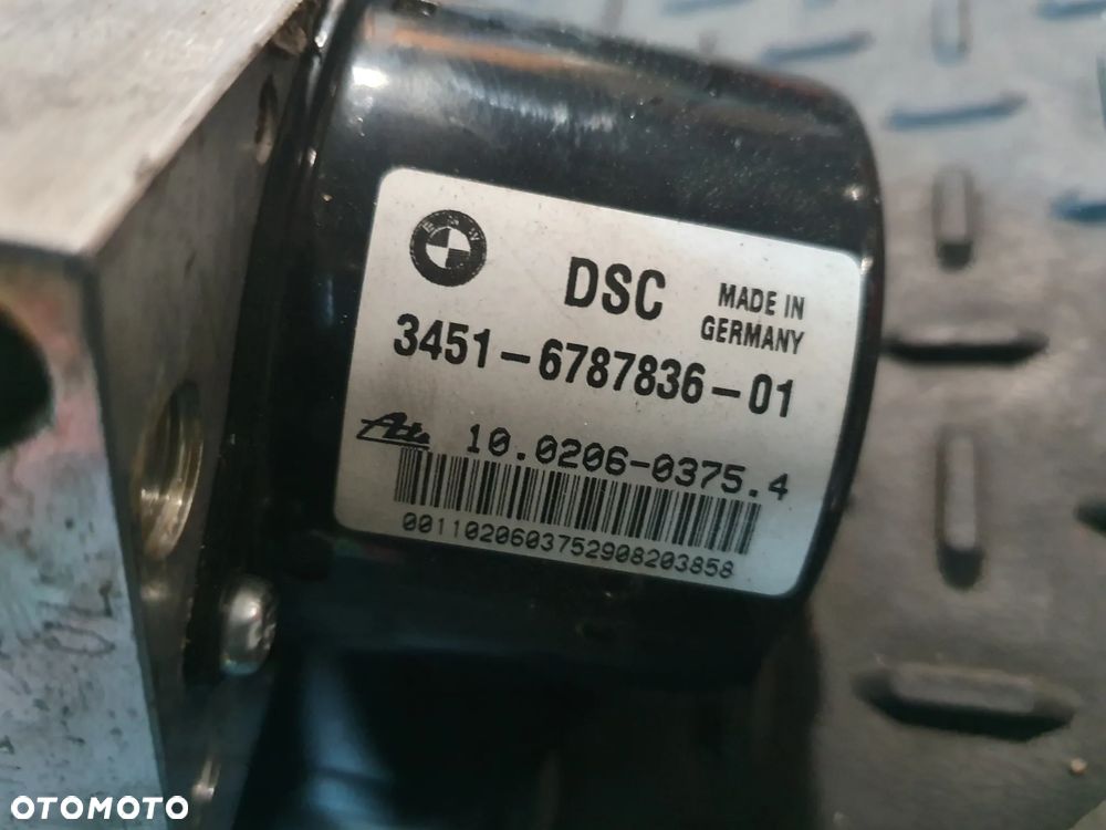 BMW E90 E87 POMPA STEROWNIK MODUŁ ABS DSC 320i 328 325 6787837 6787836 - 5
