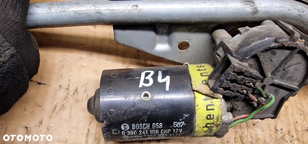 Mechanizm wycieraczek przód przedni VW Passat B4 0390241108 357955113C - 7