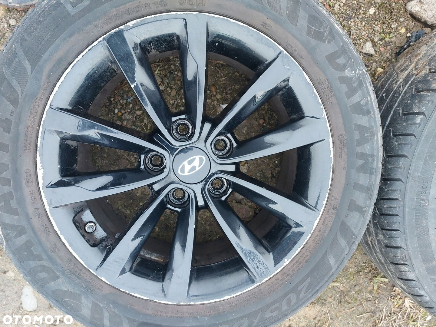 HYUNDAI I40 KOŁA 7Jx16 FELGI ALUMINIOWE Z OPONAMI - 4