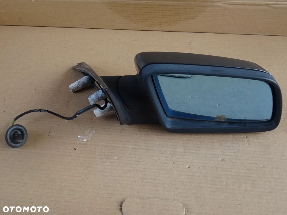 BMW E61 E60 FULL TITANGRAU II LUSTERKO PRAWE 3-PIN PODŚWIETLANIE LED EU - 2