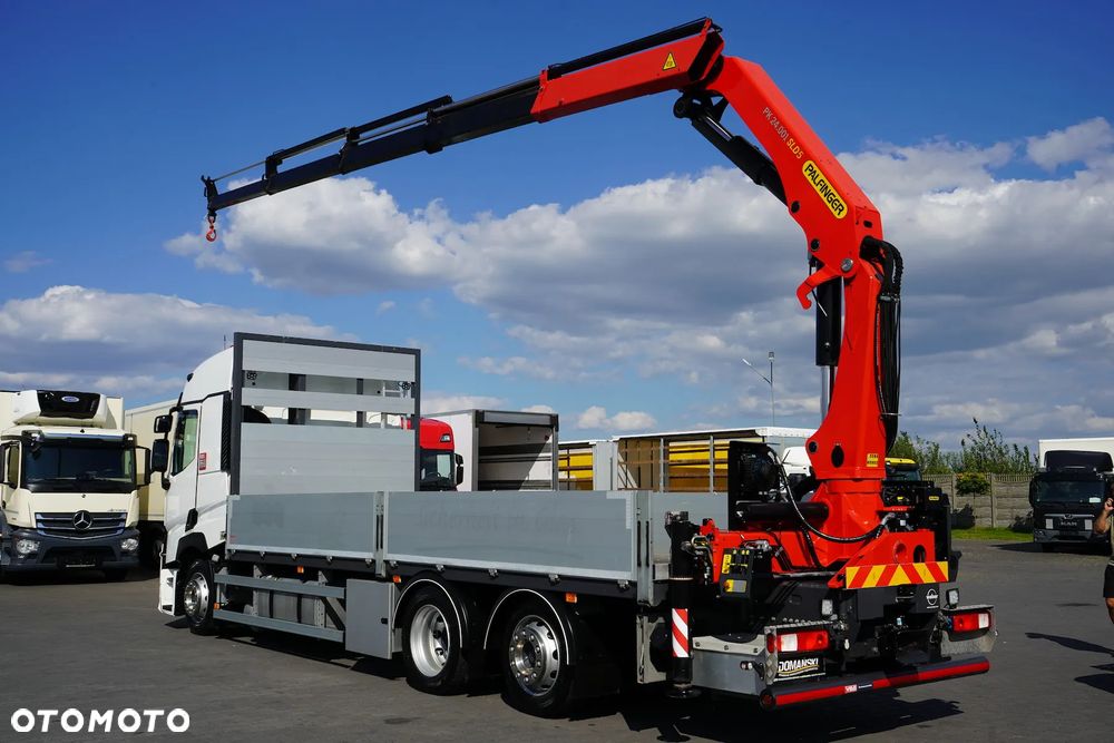 Renault / T 480 / 6 X 2 / SKRZYNIOWY + HDS / PALFINGER PK 24.001 / PILOT / OŚ SKRĘTNA - 6