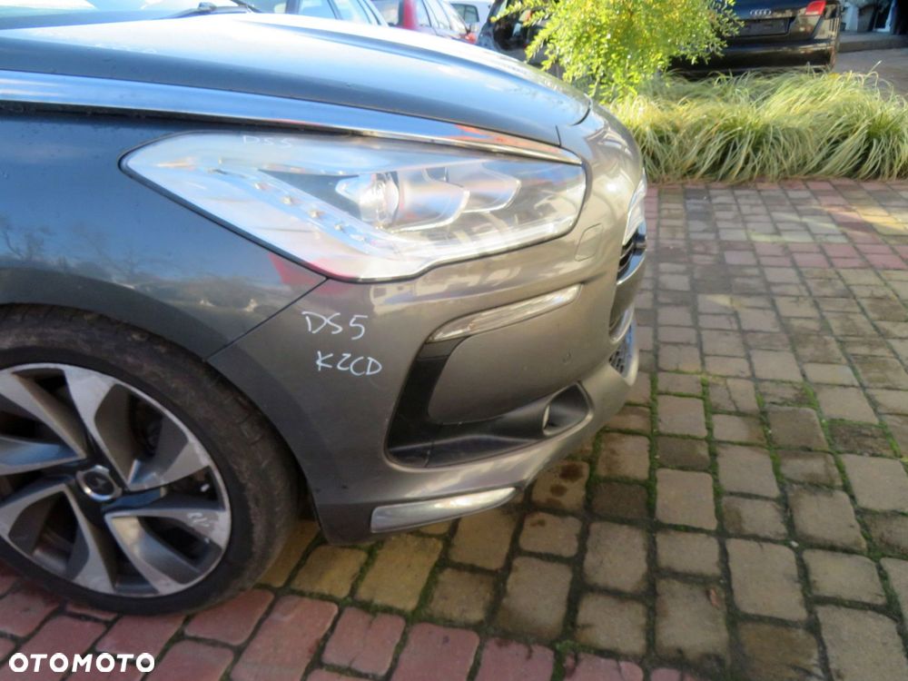 MASKA ZDERZAK BŁOTNIKI LAMPY DS5  KZCD  CITROEN 2011-2015 SZARY GALENA PRZÓD KOMPLETNY - 11