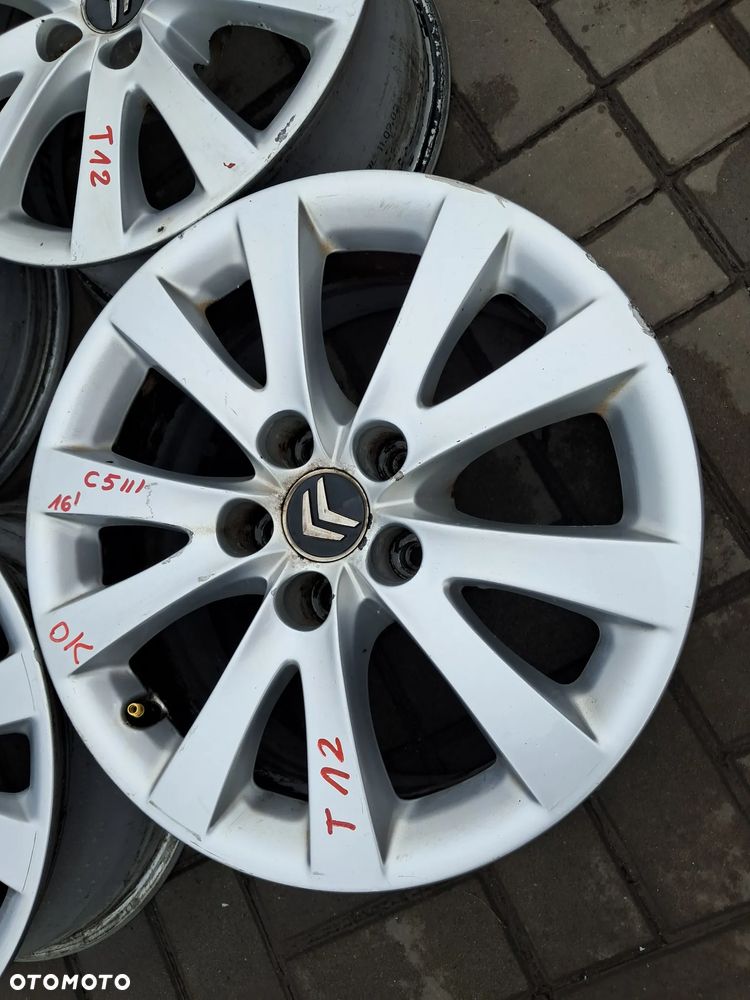 Citroen C5 III X7 Felgi aluminiowe 16" 7J 5x108 ET28 9687895880 - 8