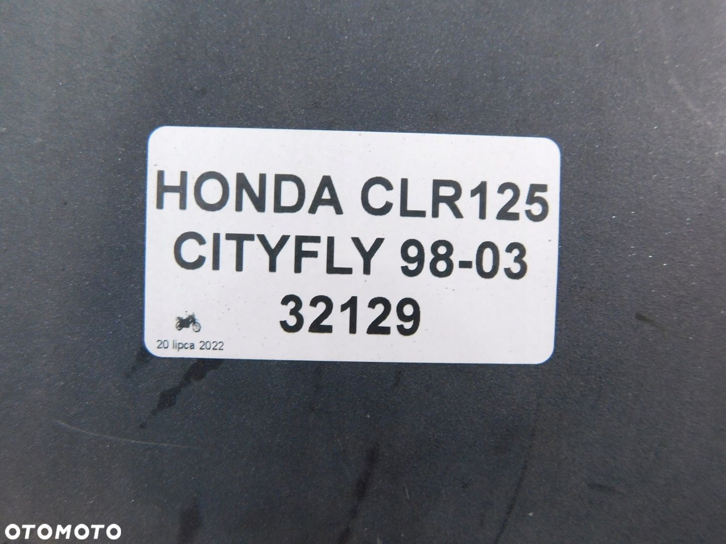 HONDA CLR 125 CITYFLY 98-03 WYPEŁNIENIE LEWE BOK - 7