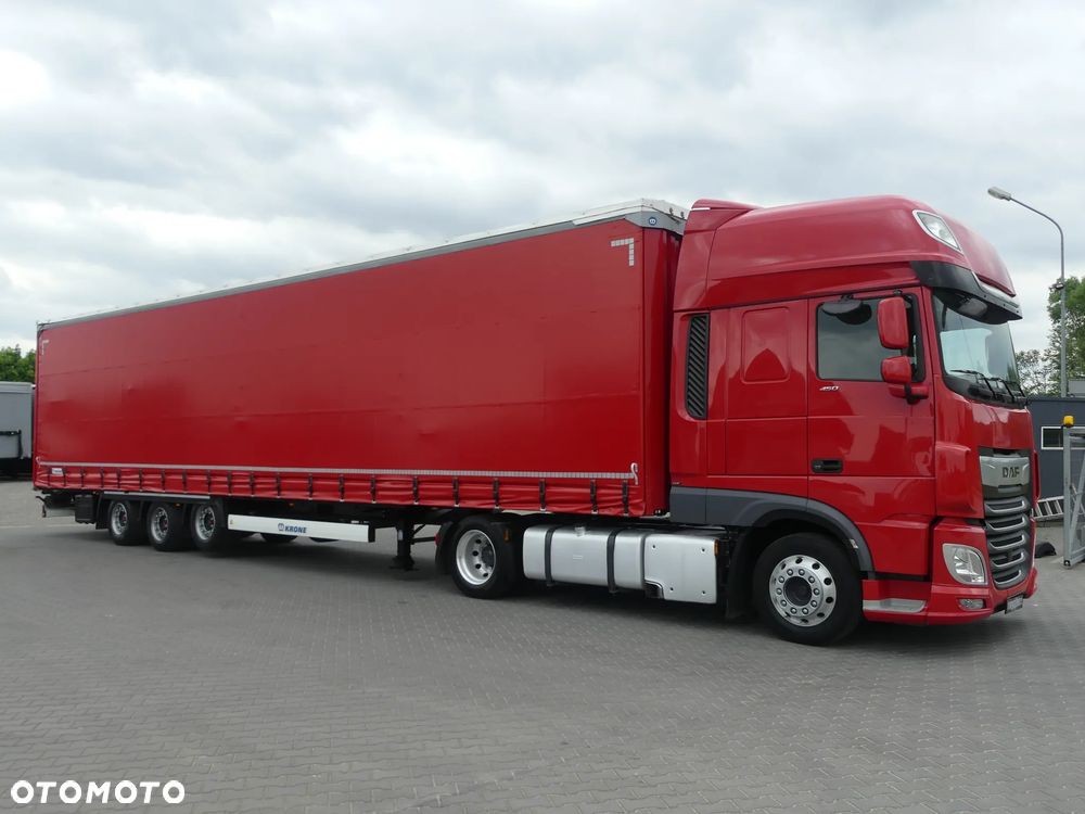 DAF XF 106.450 + KRONE FIRANKA / ZESTAW MEGA / RETARDER / - 10