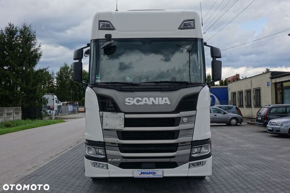 Scania R450 B6x2*4LA/ TANDEM / ZESTAW PRZESTRZENNY 120m3 / PRZEJAZDOWY / FIRANKA / E6 / AUTOMAT / RETARDER / OŚ PODNOSZONA SKRĘTNA - 2