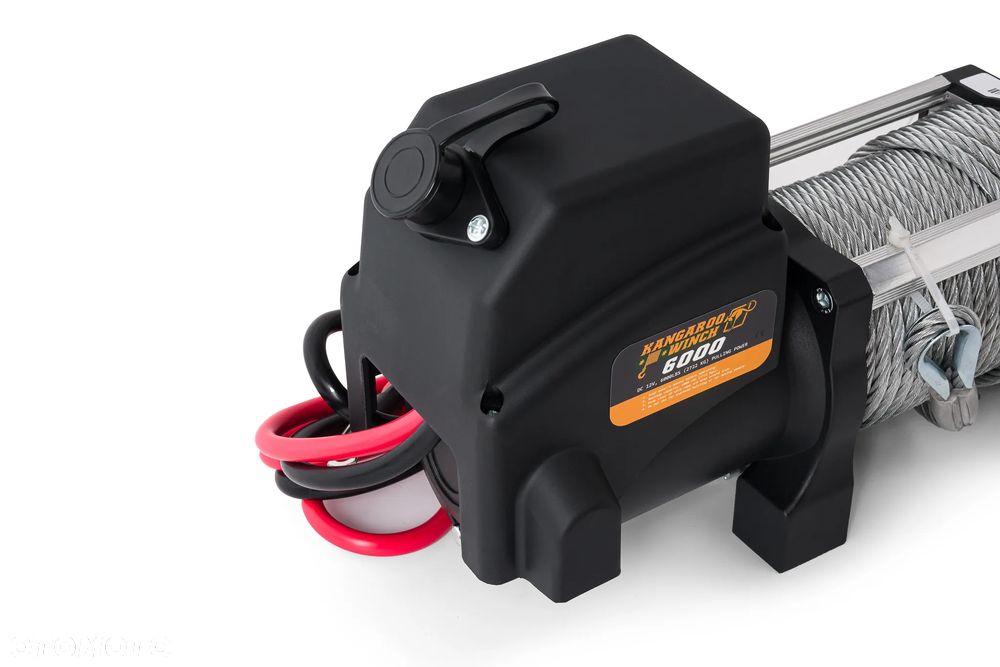Wyciągarka Elektryczna Kangaroowinch K6000E 12V Ze Sterowaniem Bezprzewodowym - 5