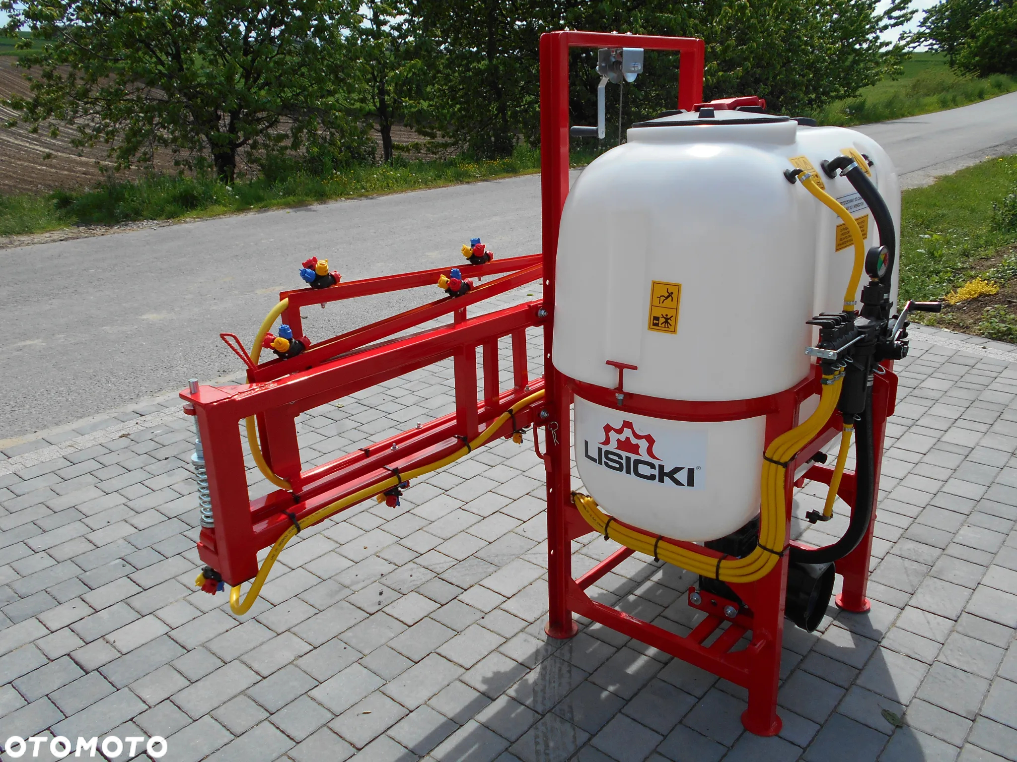 OPRYSKIWACZ POLOWY-ZAWIESZANY/LISICKI:200,300,400,600,800,1000l/pompa polska/Darmowy transport - 7