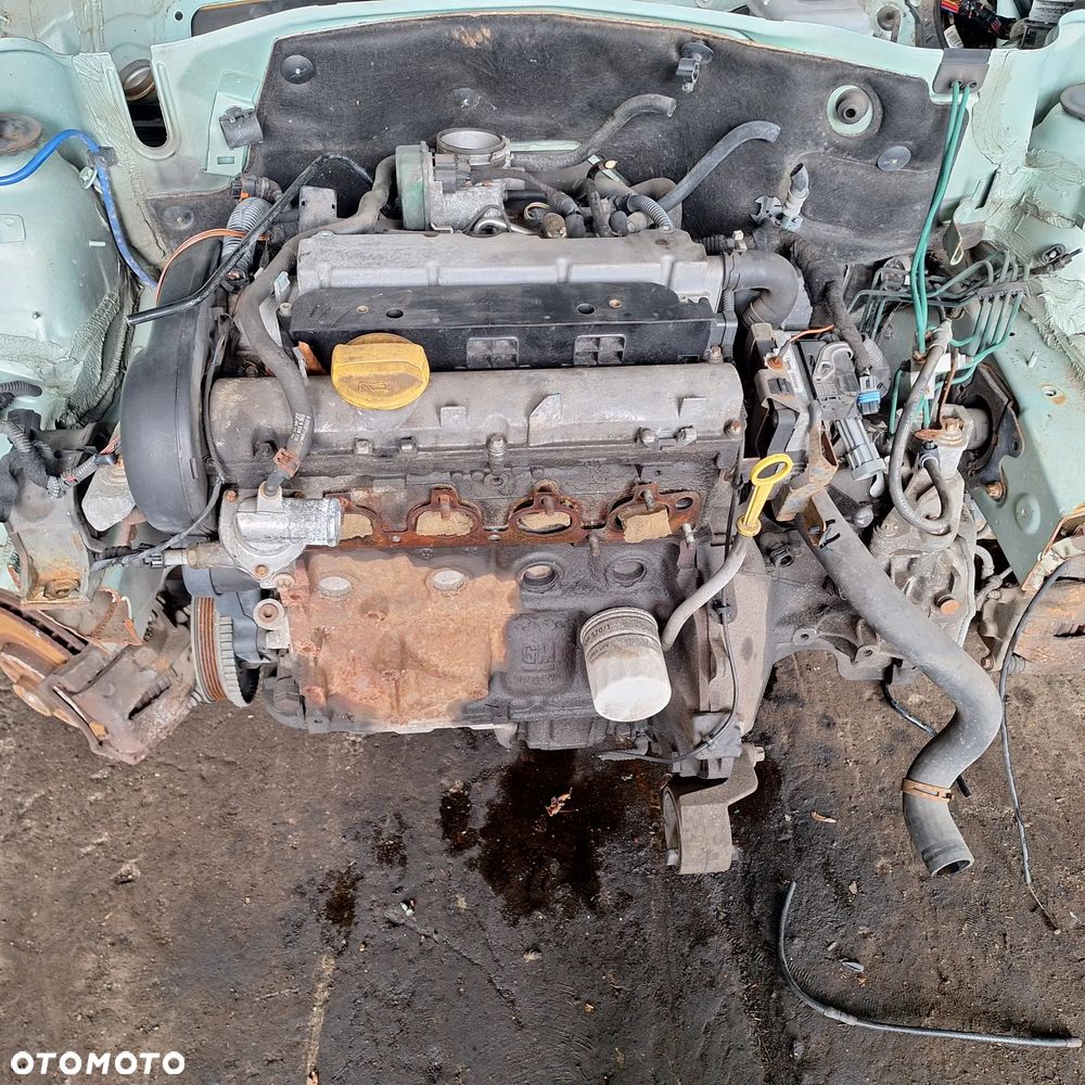 SILNIK OPEL ASTRA MERIVA CORSA COMBO AGILA 1.4 16V Z14XE STAN BDB GWARANCJA - 2