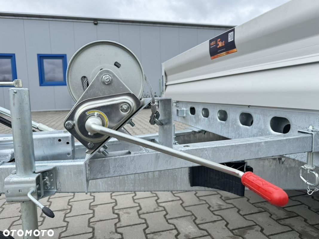 Wiola Multitrailer 3.5S | 500 x 210 cm | najazdy aluminiowe | burty aluminiowe - 17