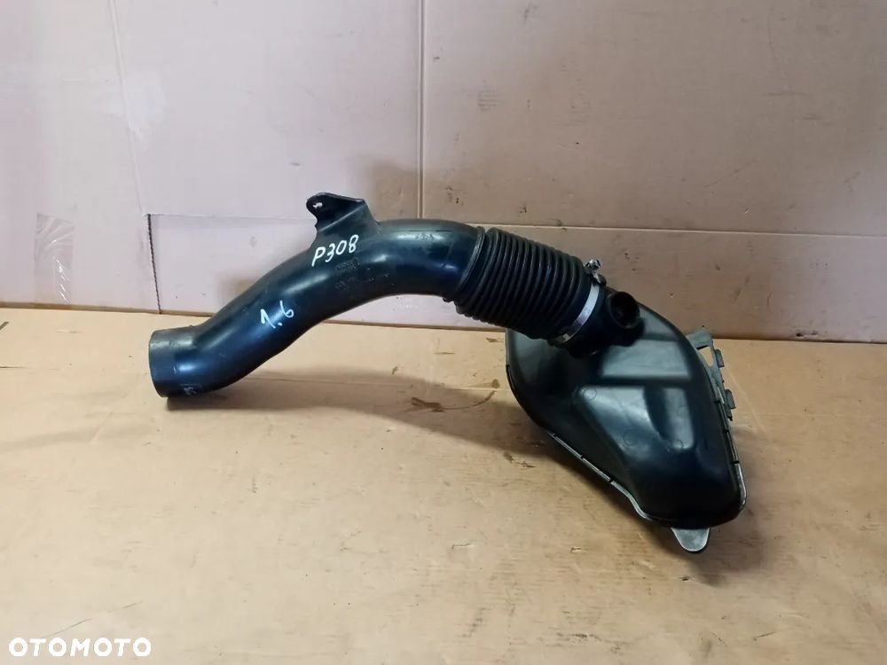 Rezonator powietrza rura Peugeot 308 T7 1.6 THP 9656237980 9684318180 - 1