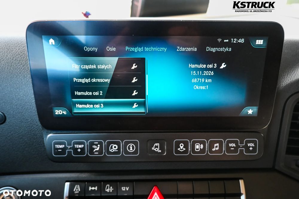 Mercedes-Benz Actros 2545 BDF 4,90 rozstaw 7,82 m - 34