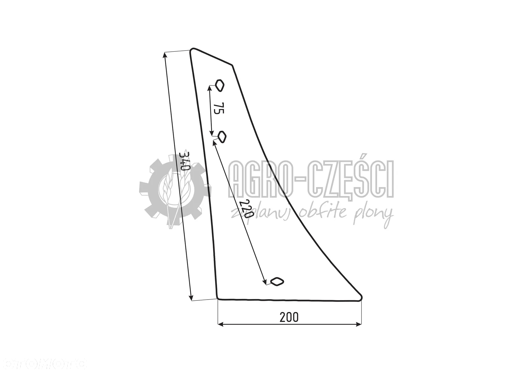 VOGEL NOOT PIERŚ WY400A PRAWA PK800501 / PK800601 LEWA iQ PARTS - 3