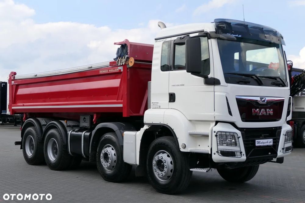 MAN TGS 35.460 / 8X4 / WYWROTKA 2 STR / BORDMATIC / MEILLER KIPPER / AUTOMAT / EURO 6 - 22